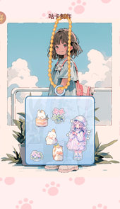 可爱咕卡安静书