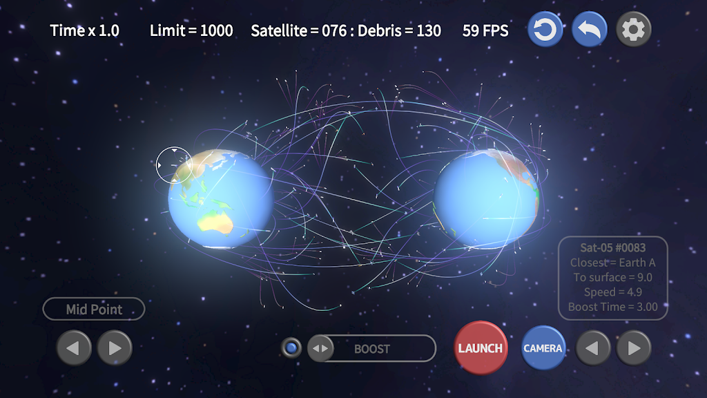 太空碎片点击器