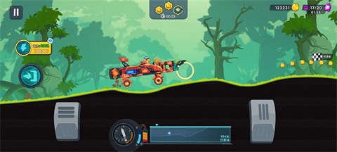 登山赛车3(Hill Climb Flying Car3)