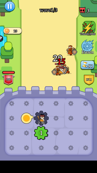 齿轮冲突战斗保卫城堡