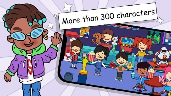 yoya世界全部解锁免费版(YoYa: Busy Life World)