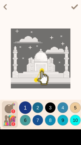 像素艺术:世界旅行