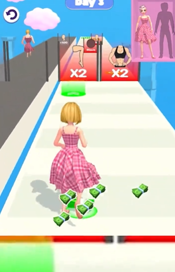 女神向前跑