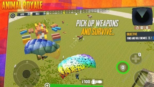 恐龙动物战斗模拟器