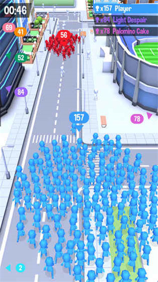 拥挤城市小游戏(Crowd City)