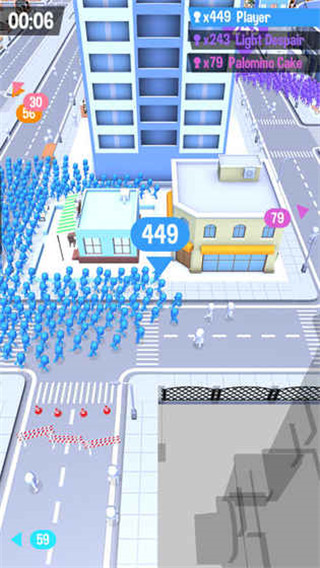 拥挤城市小游戏(Crowd City)