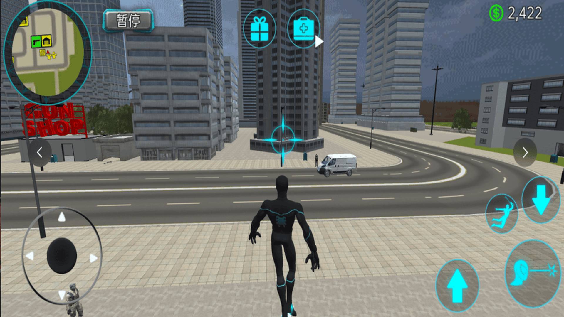 绳索蜘蛛侠城市