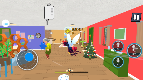 模拟虫子冒险飞行