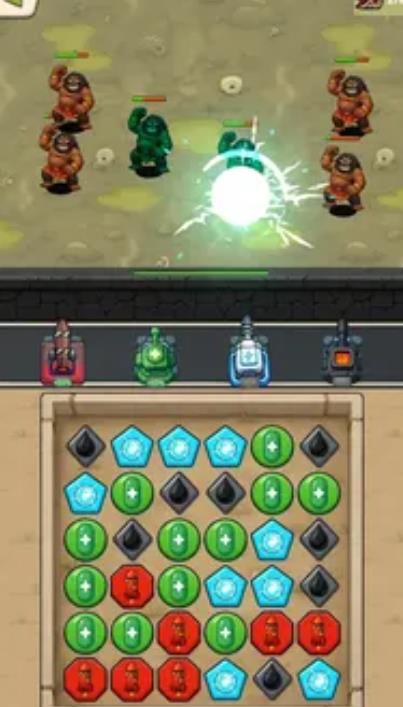 阿修罗攻击拼图防御