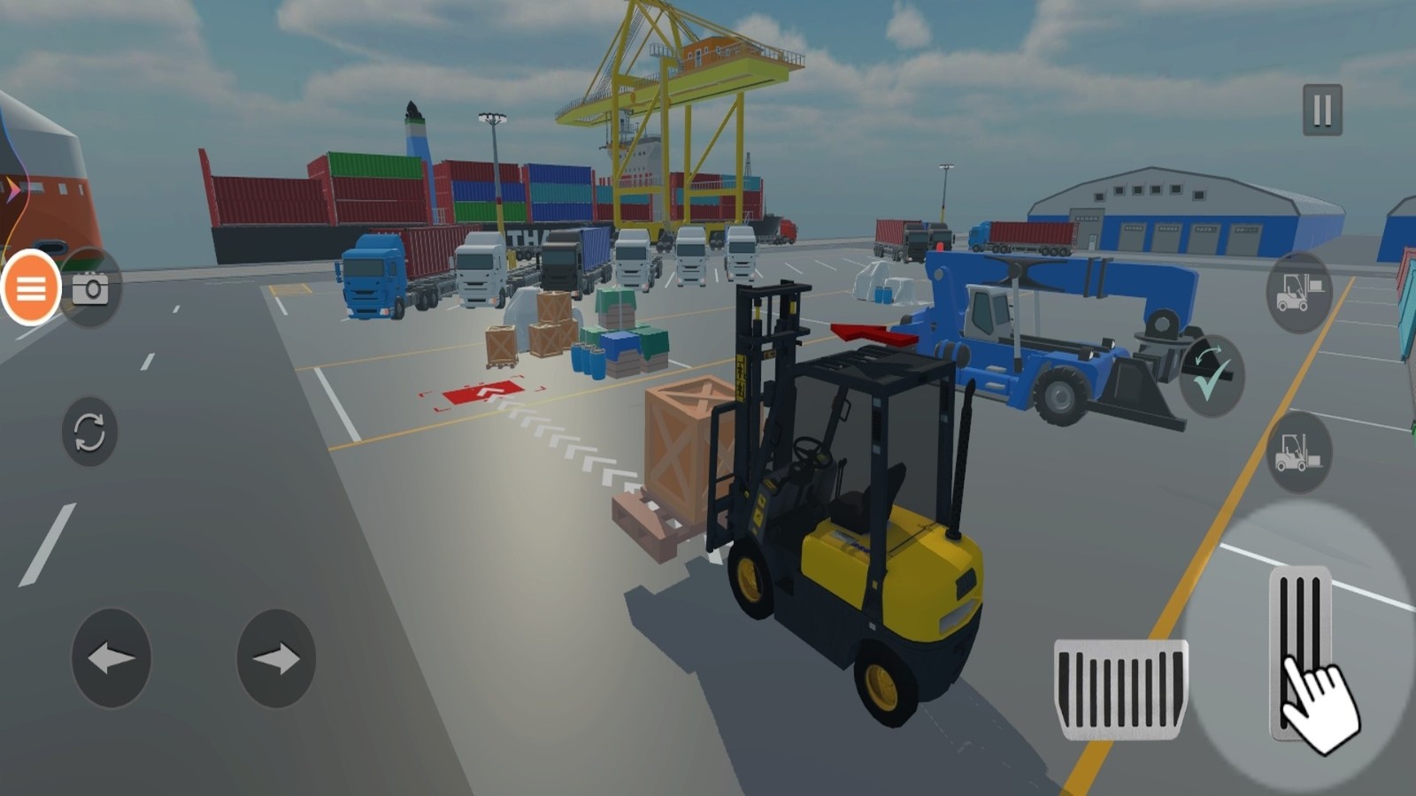 像素施工挖掘机