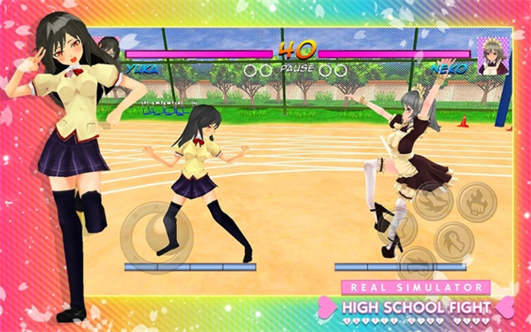高中女生战斗模拟器中文版(High School Girl Anime Fighter)