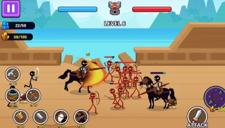 地盘争夺骷髅战场