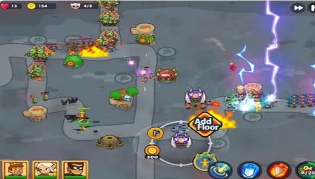 双重防御塔防双堡守卫