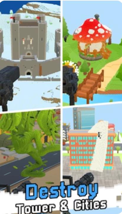 像素建筑破坏模拟器 3D