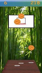 林间投篮