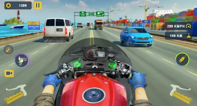 Endless Motobike Race Game