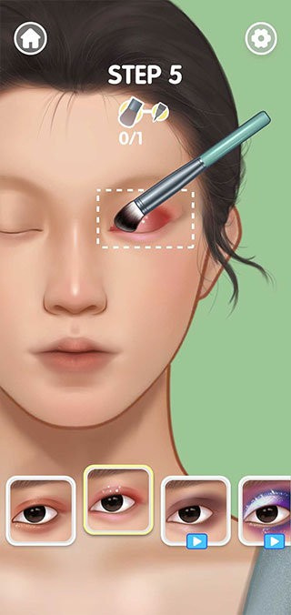 美容院化妆师